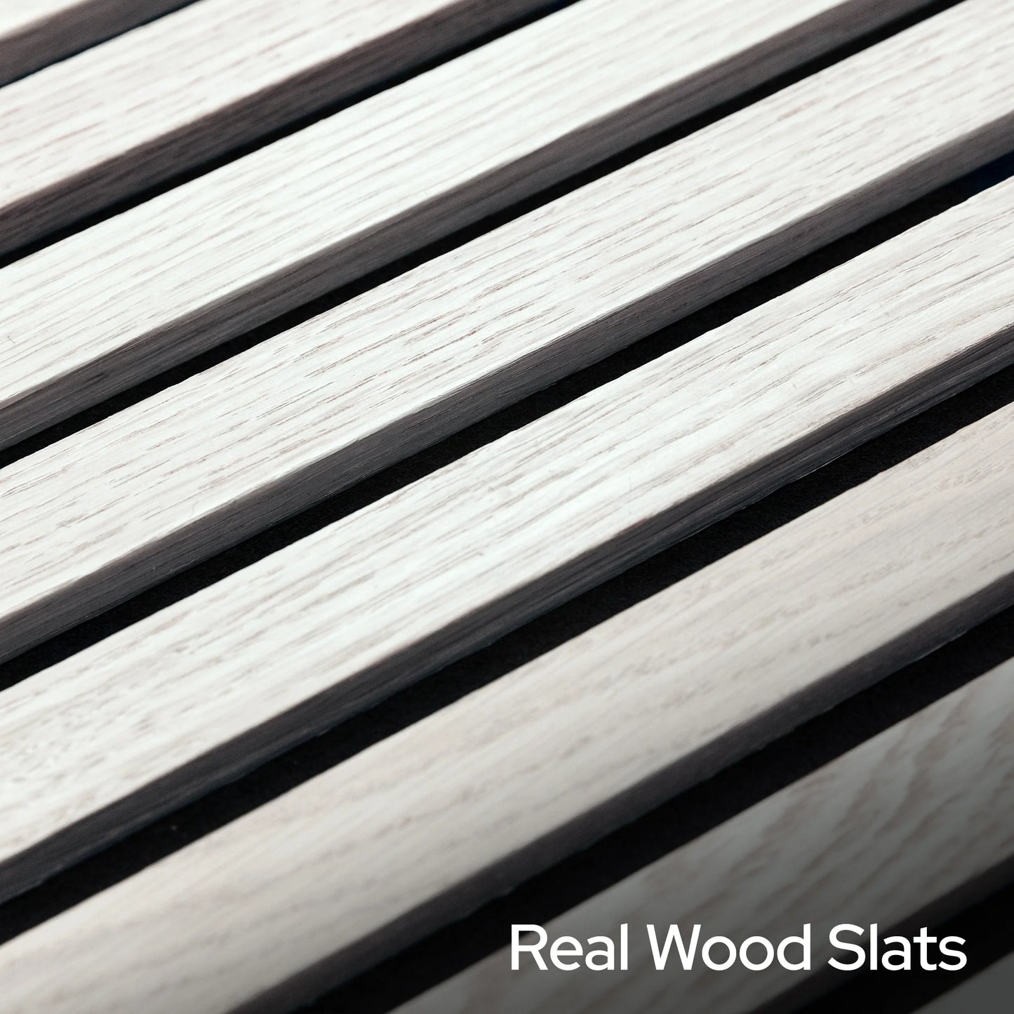 Beachfront Oak Acoustic Slat Panels 120"