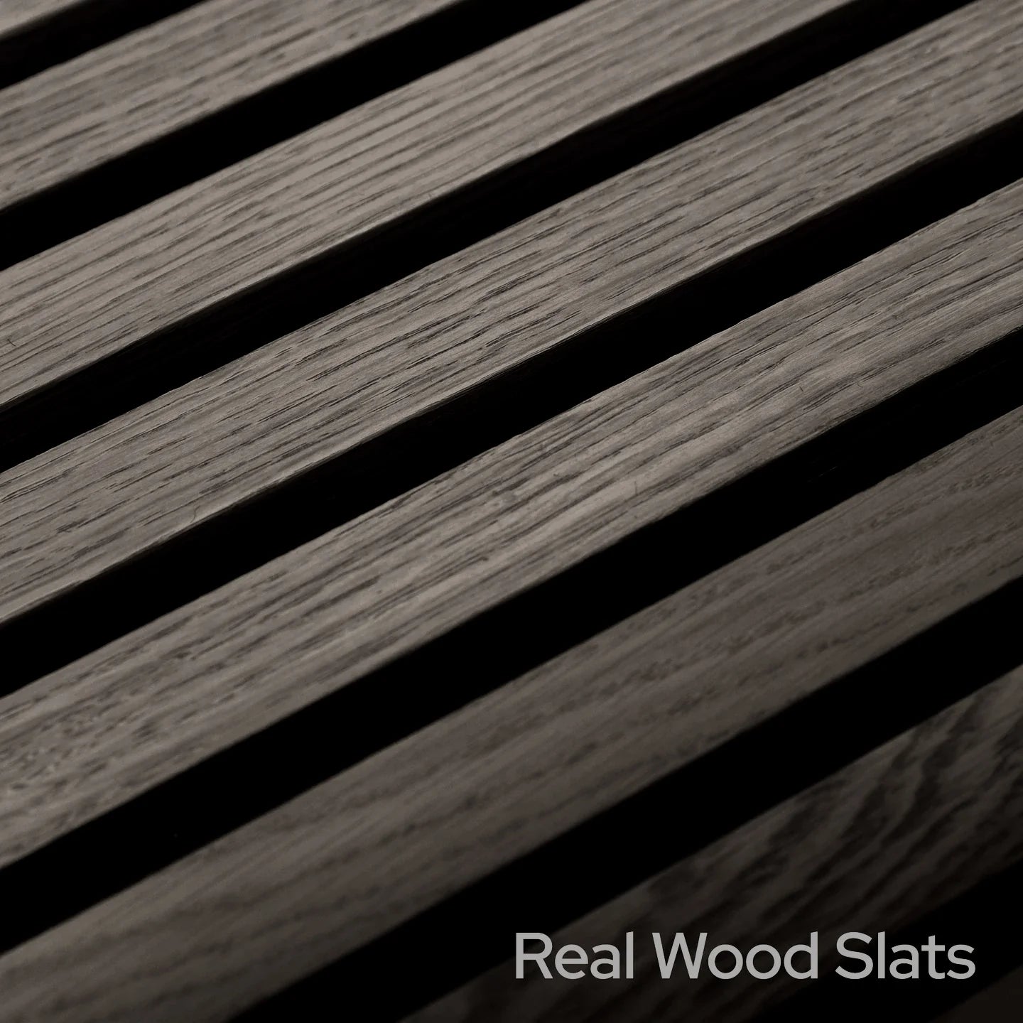 AFD Dusty Grey Oak Acoustic Slat Panels 108.2"