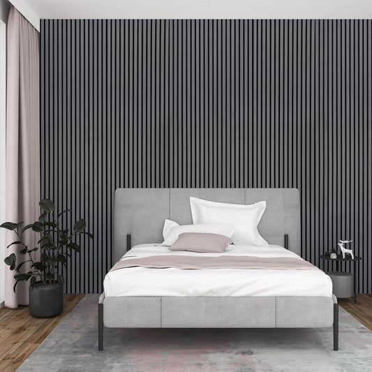 AFD Dusty Grey Oak Acoustic Slat Panels 108.2"