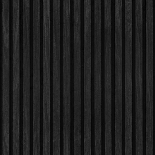Noir White Oak Acoustic Slat Panels 120"