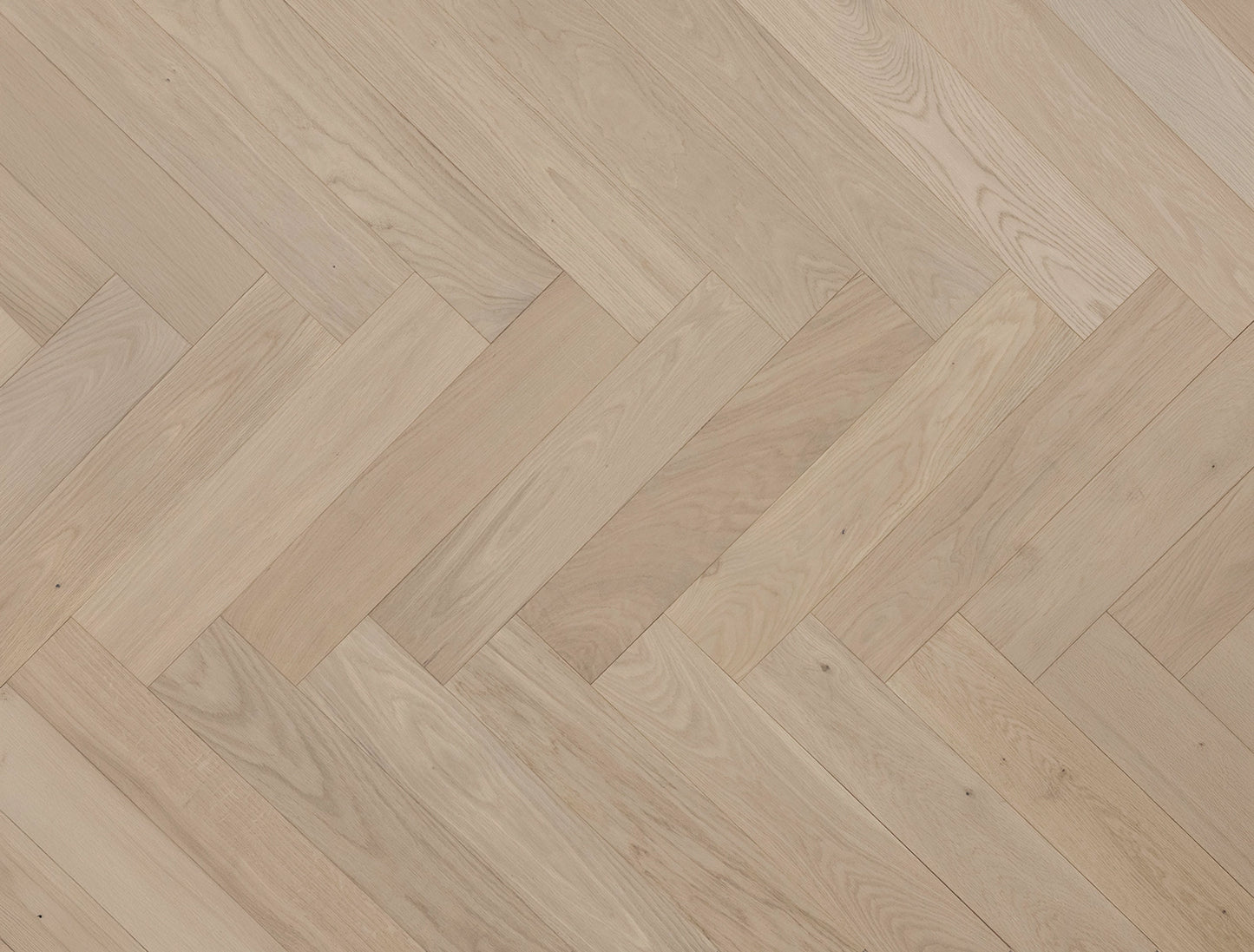 Chalet Herringbone White Oak
