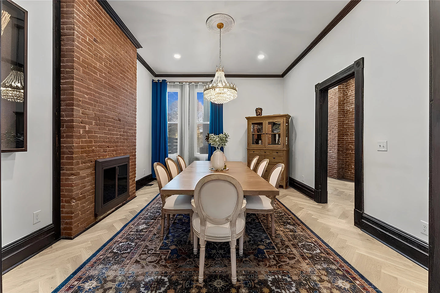 Chalet Herringbone White Oak