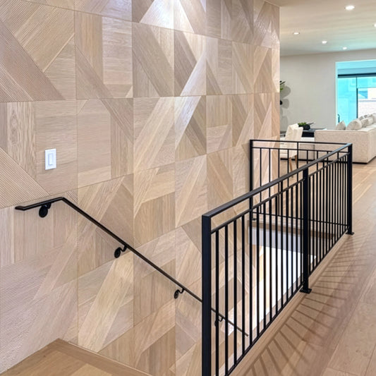 Natural Ash Wood Wall Panel