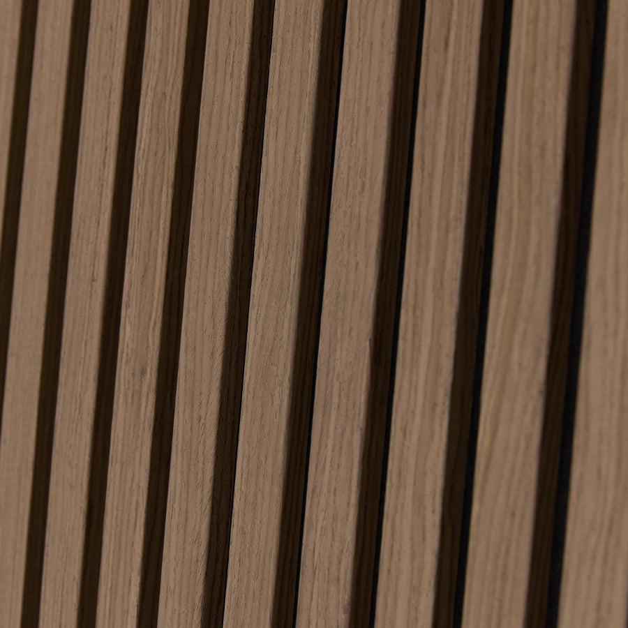 AFD Dark Walnut Acoustic Slat Panels 108.2"