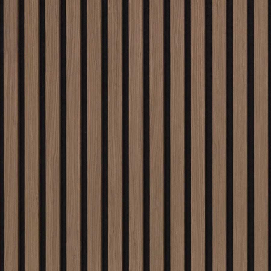 AFD Dark Walnut Acoustic Slat Panels 108.2"