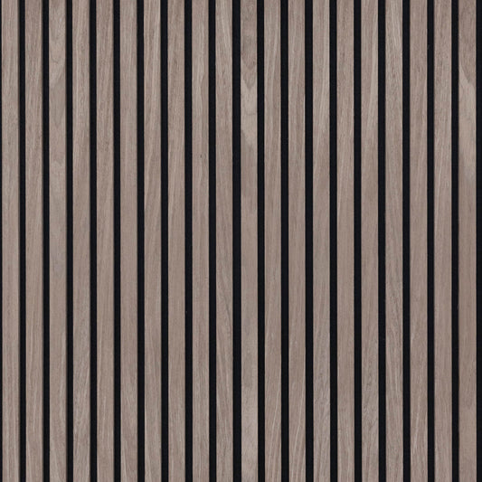 Leather Oak Acoustic Slat Panels 120"