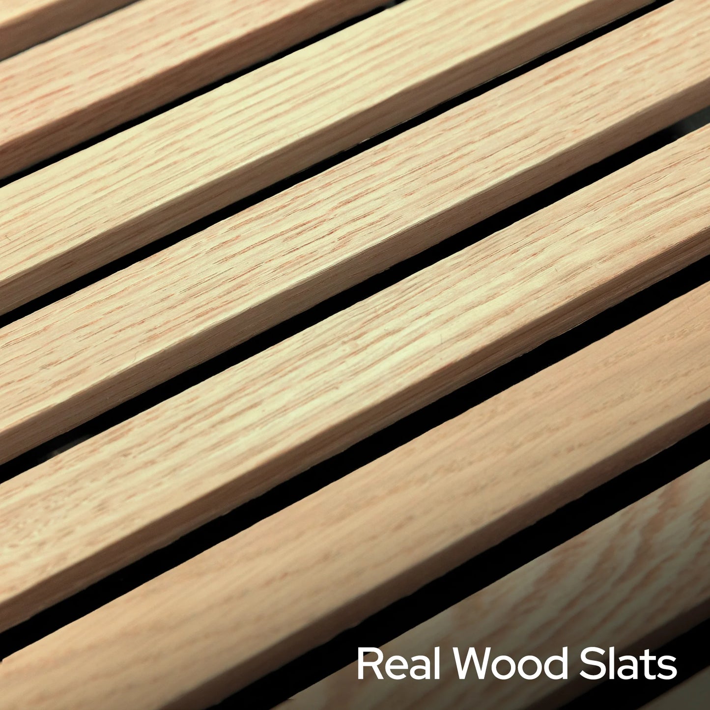 Natural Oak Acoustic Slat Panels 94.5"