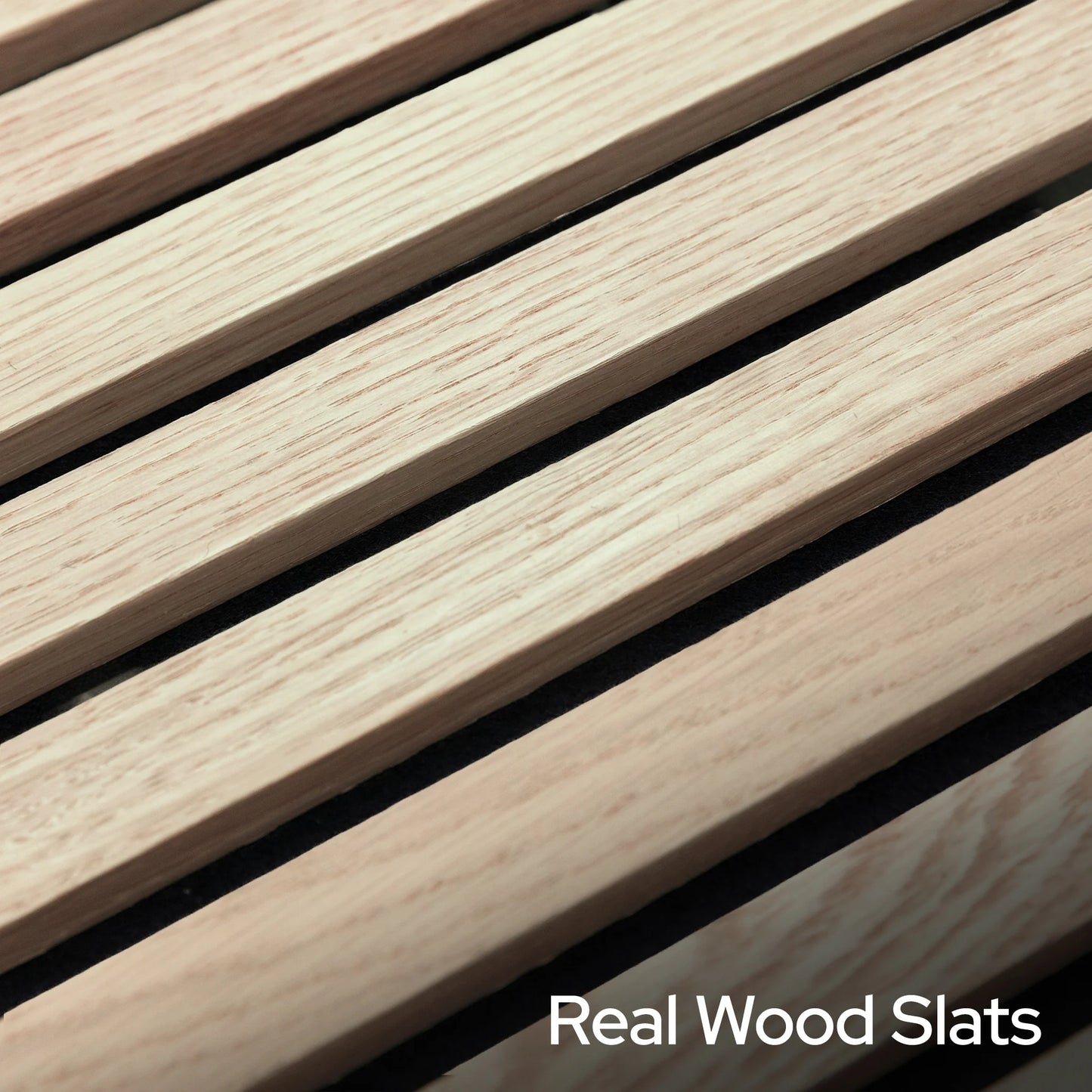 Parchment Oak Acoustic Slat Panels 120"