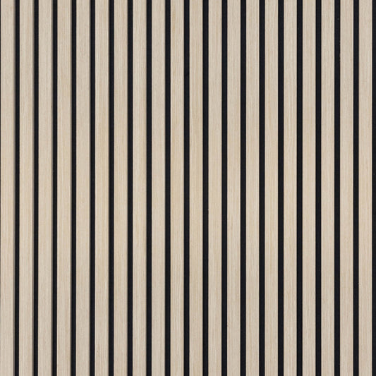 Parchment Oak Acoustic Slat Panels 94.5"