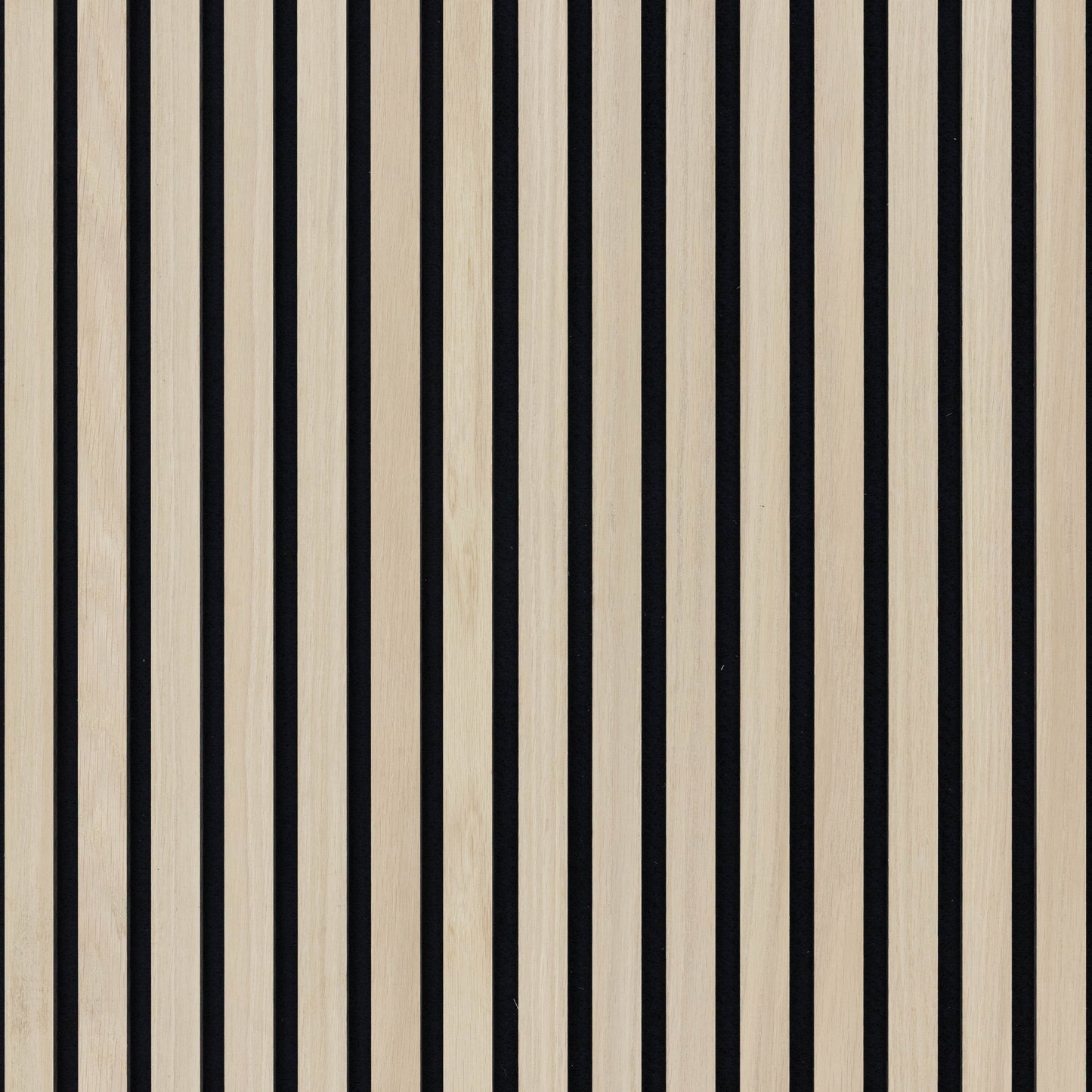 Unfinished Oak Acoustic Slat Panels
