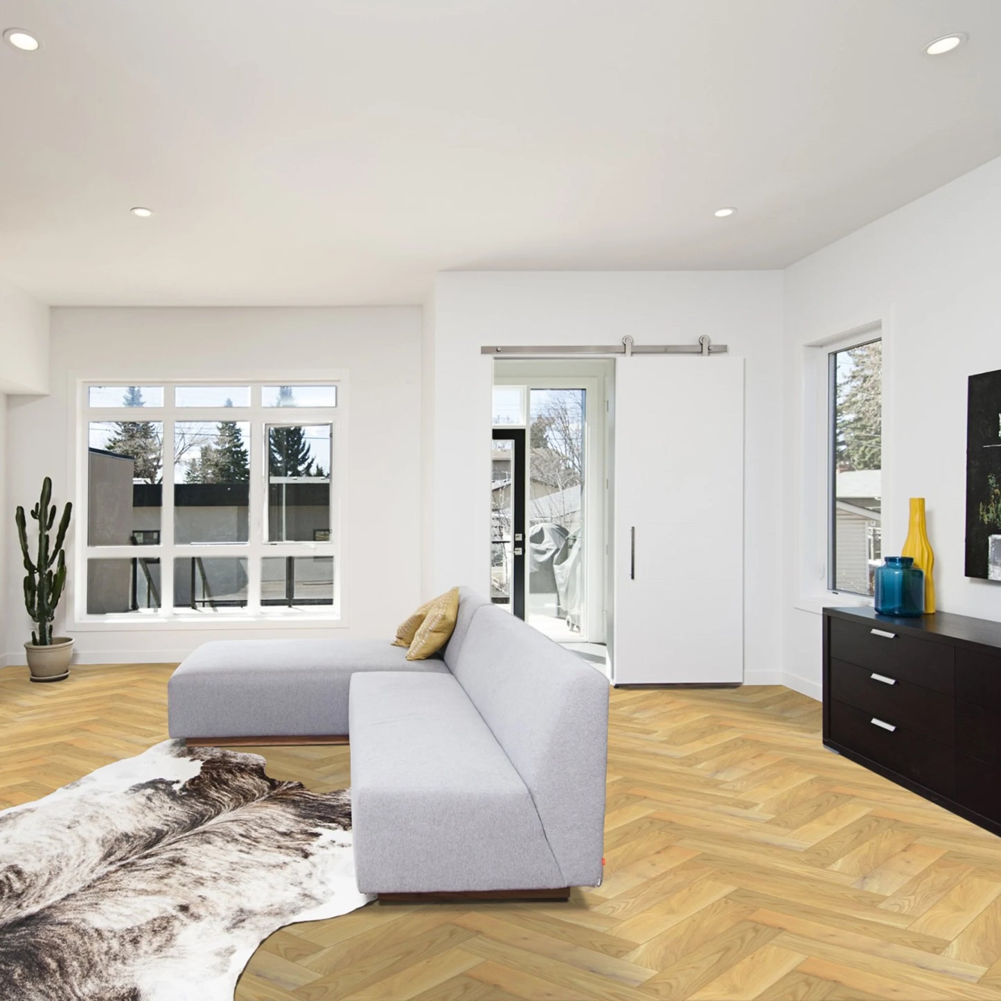 Natural Herringbone White Oak