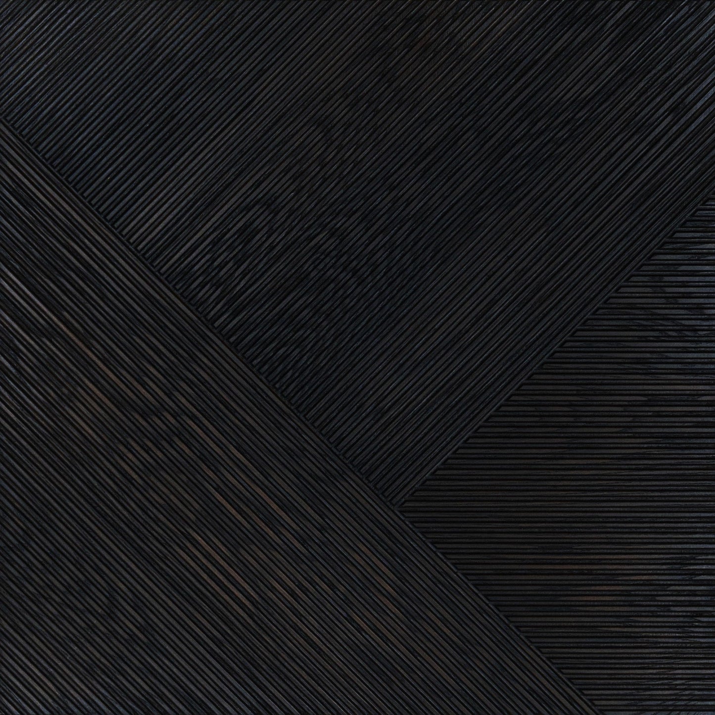 Carbonized Ash Wood Wall Panel