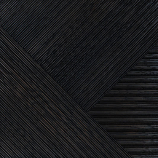 Carbonized Ash Wood Wall Panel