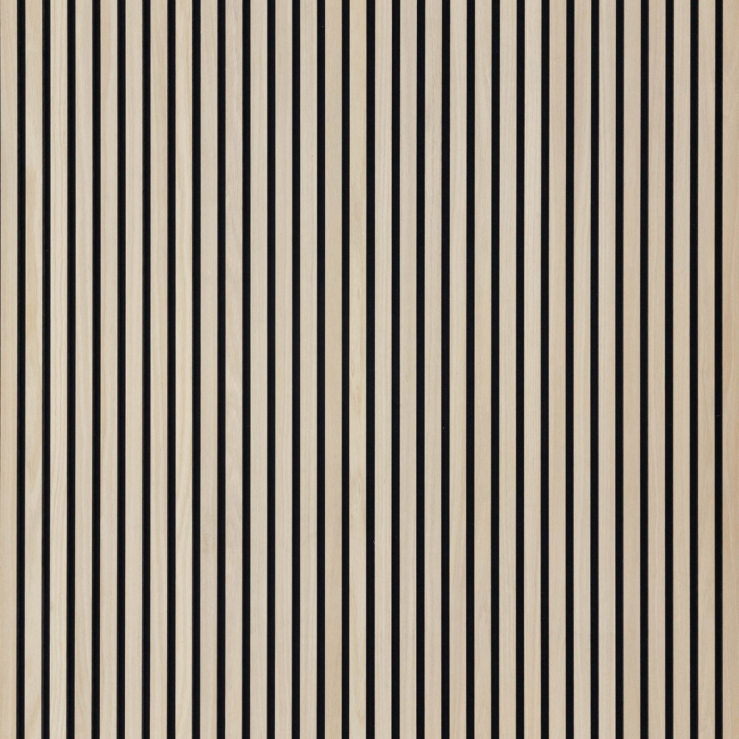 Unfinished Oak Acoustic Slat Panels