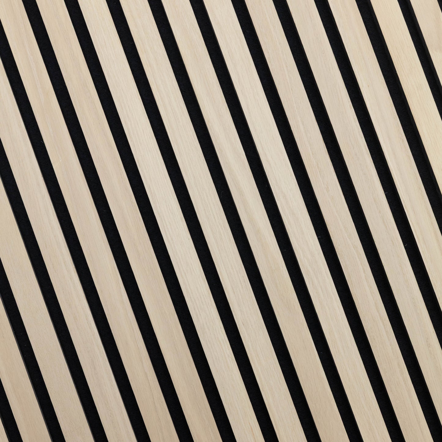Unfinished Oak Acoustic Slat Panels