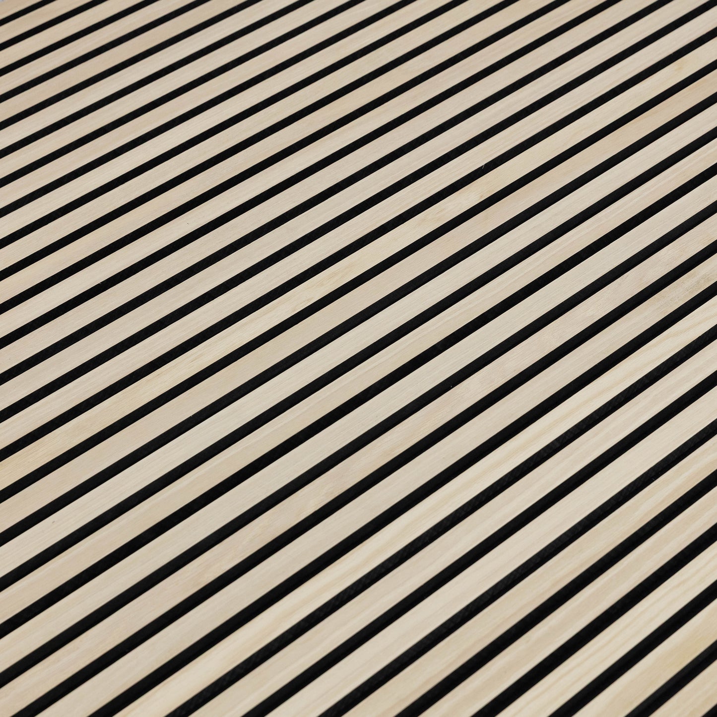 Unfinished Oak Acoustic Slat Panels